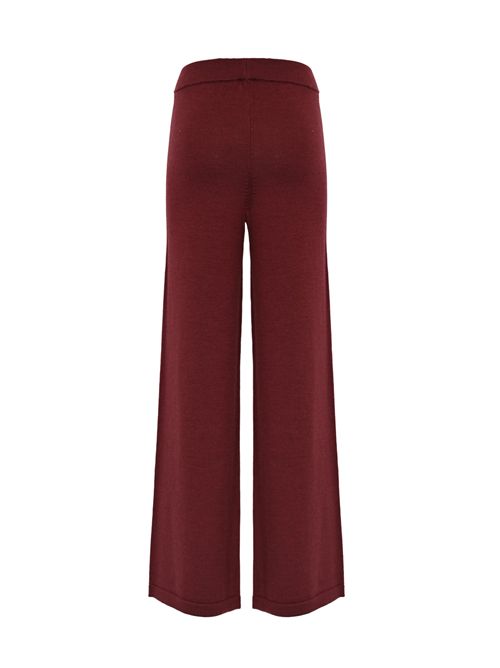 Pantalone Hamburg in lana Bordeaux MM Max Mara | 2526336018600009
